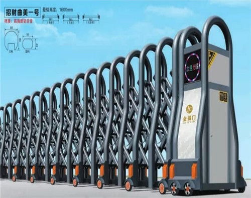 乾縣專業做小區電動不銹鋼伸縮門